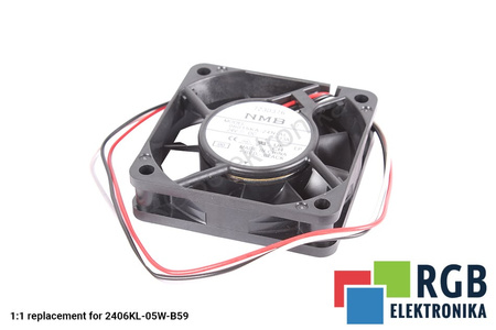 06015KA-24N-AL NMB TECHNOLOGIES ÎNLOCUITOR A90L-0001-0506#105 2406KL-05W-B59 60X60X15MM, 24V, 0.13A EVANTAI