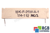 REZISTENȚĂ 10K-F-25W-A-1 114-112 25KW, 10KOHM REZISTENȚĂ