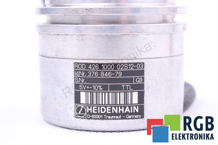 ROD426.100002S12-03 HEIDENHAIN ID.NR.376846-79 CODER