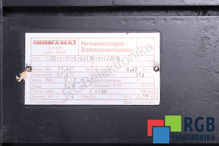 MAC112C-0-ED-2-C/130-A-1/SO5 INDRAMAT