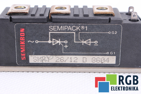 SKKT26/12D SEMIKRON SEMIPACK 1 26A, 1200V