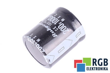 CONDENSATOR 1000UF 200V RUBYCON