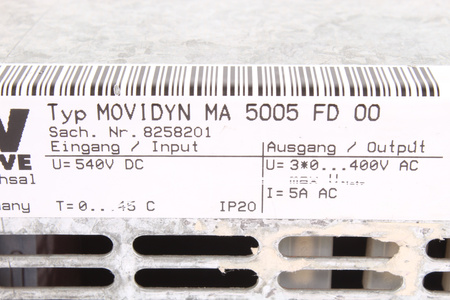 MA5005FD00 SEW EURODRIVE MOVIDYN