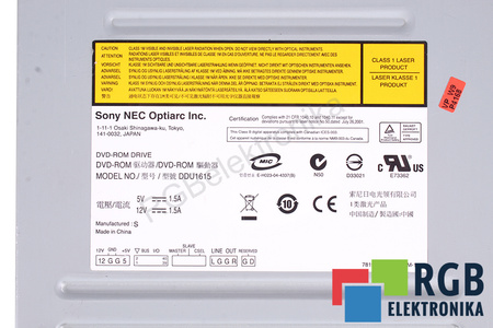 DDU1615 SONY PENTRU PIESE