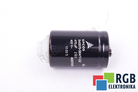 CONDENSATOR B43570-S0477-Q2 EPCOS 470UF, 400VDC CONDENSATOR