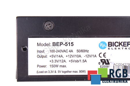 BEP-515 BICKER PENTRU PIESE