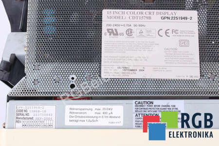 CDT1579B TOTOKU ELECTRIC 15" PENTRU LOGIQ 400 PRO SERIES