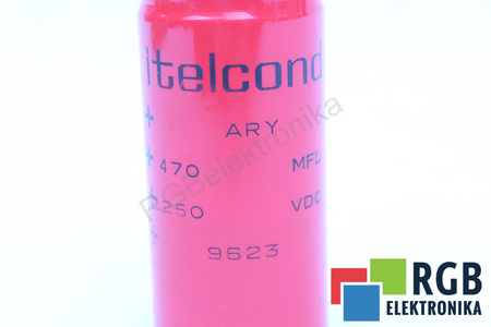 CONDENSATOR 470UF 250V ITELCOND CONDENSATOR