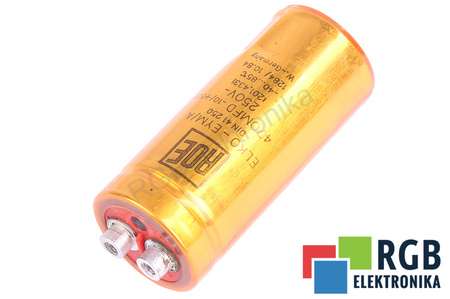 CONDENSATOR DIN41250 ROE ELKO-EYM/A 470MFD, 250VDC CONDENSATOR