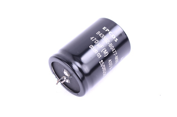 CONDENSATOR B43502-B0477-M90 EPCOS 470UF, 400V